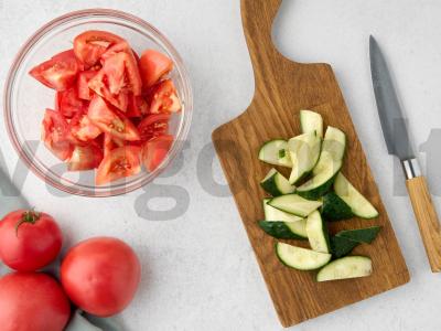 Salotas „Šakarob“ žiemai Žingsnis 1