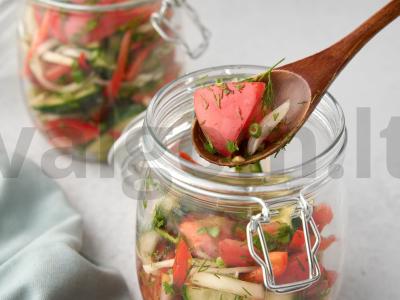 Salotas „Šakarob“ žiemai Žingsnis 5