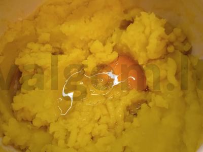 Bulvių apkepas su vištienos faršu Žingsnis 4