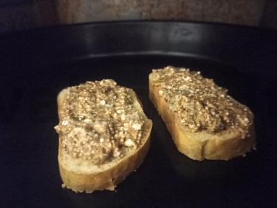 Skrebučiai su saulėgrąžų halva ir varške Žingsnis 4