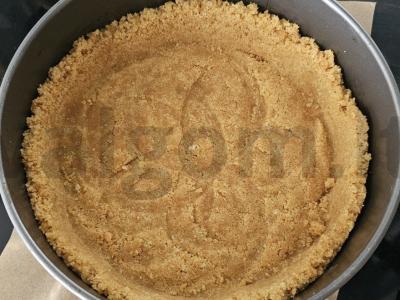 Aviečių sūrio pyragas be kepimo Žingsnis 3