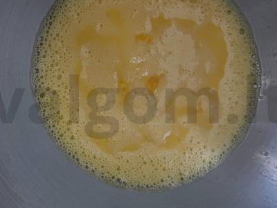 Obuolių „Oro“ šarlotė Žingsnis 1