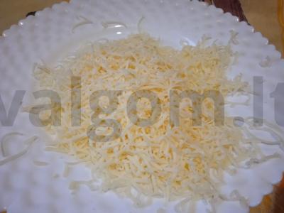 Sūrio nagetai su jalapeño tempūros tešloje Žingsnis 1