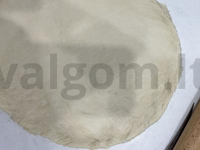 Vatrushka su obuolių tyre Žingsnis 4