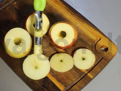 Įdaryti obuoliai su varške ir kokosu Žingsnis 2