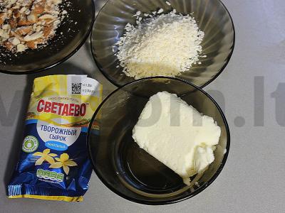 Įdaryti obuoliai su varške ir kokosu Žingsnis 3