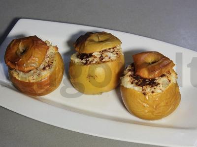 Įdaryti obuoliai su varške ir kokosu Žingsnis 7