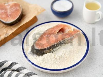 Lašiša marinate Žingsnis 1