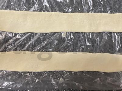 Sluoksniuotos „Sraigės“ su vyšniomis Žingsnis 1