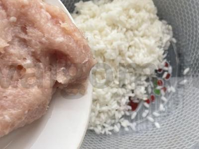 Kopūstų su vištienos faršu Žingsnis 3