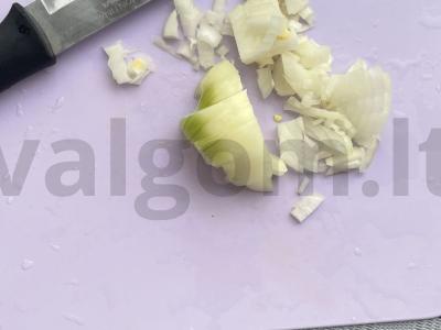 Kopūstų su vištienos faršu Žingsnis 9