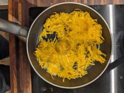 Rudens moliūgų pyragas Žingsnis 1