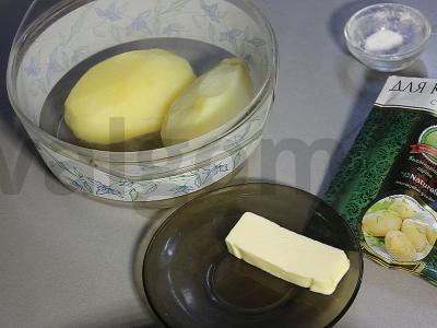 Kalakutienos kepenų blynai su bulvių koše, grybais ir daržovėmis Žingsnis 11