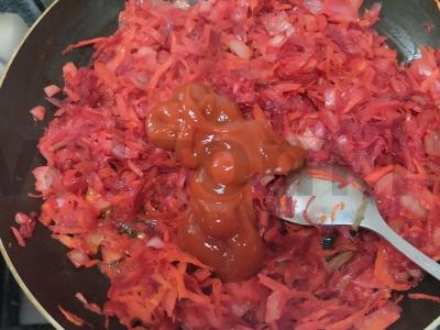 Karštas barščiai su kalakutiena Žingsnis 5