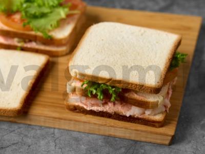 Klubinis sumuštinis su ikrų padažu Žingsnis 6