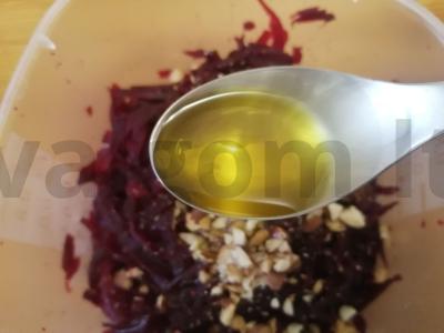 Salotas „Burokėliai su migdolais“ Žingsnis 6