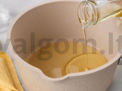 Vegetariški avižiniai sausainiai Žingsnis 1