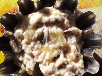 Grybų ir vištienos žiulienas Žingsnis 10