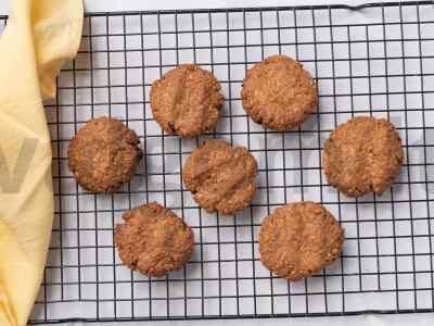 Vegetariški avižiniai sausainiai Žingsnis 7