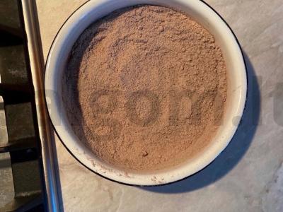 Ruginiai šokoladiniai keksiukai Žingsnis 2