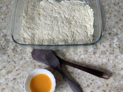 Varškės apkepas su obuoliais Žingsnis 5