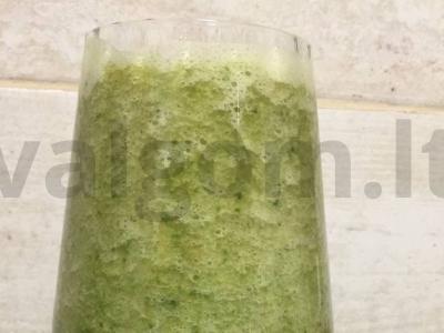 Detoksikacijos smoothie su špinatais pagrindine nuotrauka