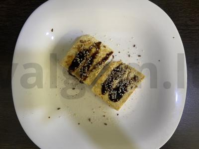 Keptas tofu sūris su balzaminiu padažu Žingsnis 3