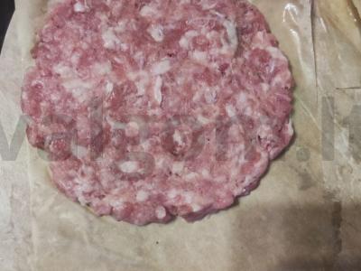 Namų „Burgeris“ su sūriu Žingsnis 1