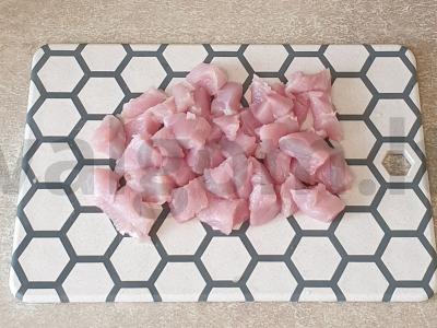 Kvapnus mėsa, troškinta su grikiais ir daržovėmis Žingsnis 1