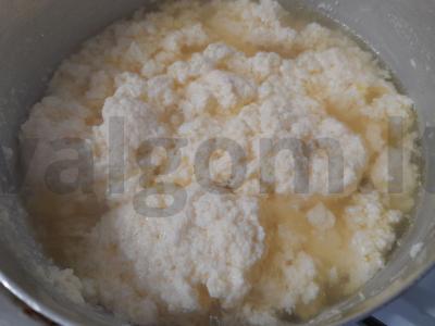 Namų sūris iš pieno ir kiaušinių Žingsnis 6