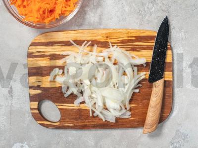 Jautiena su bulvėmis lėtojoje viryklėje Žingsnis 2