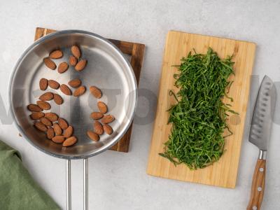 Vištienos salotas su medaus-garstyčių padažu Žingsnis 5