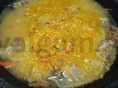 Plovas su bulguru ir jautiena Žingsnis 5