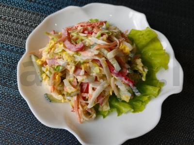 Daržovių, žolelių ir sūrio salotas Žingsnis 9