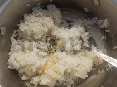 Kepti ryžių kamuoliukai su sūriu Žingsnis 2