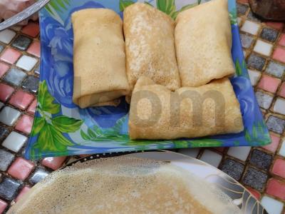 Blynai ant tanno su kalakutienos faršu Žingsnis 4