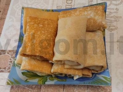 Blynai ant tanno su kalakutienos faršu pagrindine nuotrauka