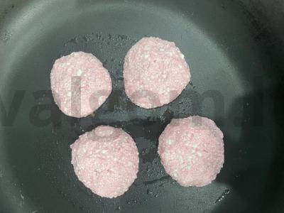 Sūrio blynai pusryčiams „Rožiniai“ Žingsnis 5