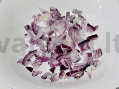 Salotos su silpna sūdyta upėtakiu ir ikrais Žingsnis 1