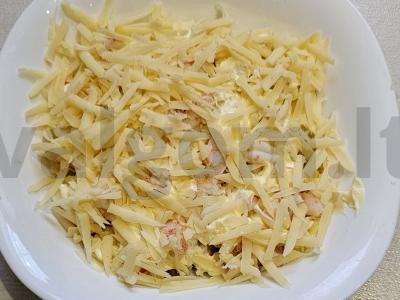 Salotos su silpna sūdyta upėtakiu ir ikrais Žingsnis 5