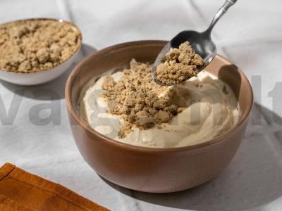 Sūrio pyragas su halva Žingsnis 7