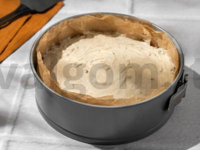 Sūrio pyragas su halva Žingsnis 8