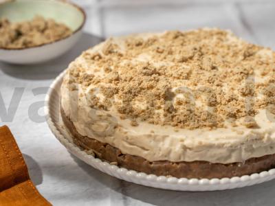 Sūrio pyragas su halva Žingsnis 9