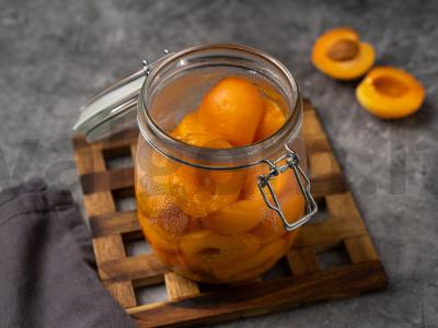 Abrikosai sirupe su kardamonu ir vanile Žingsnis 4