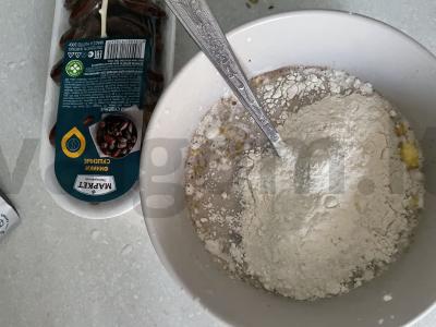 Pankekai su datulėmis „Madam“ Žingsnis 5