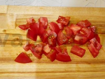 Salotas su daržovėmis, žolelėmis ir tofu Žingsnis 3