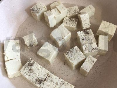 Kapelini su tofu ir alyvuogėmis Žingsnis 4