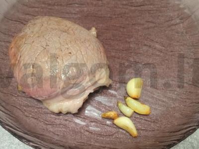 Jautienos steikas su grūdėtos garstyčių padažu Žingsnis 4