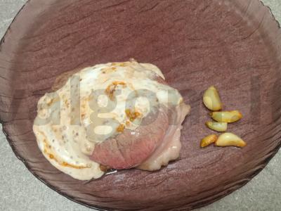 Jautienos steikas su grūdėtos garstyčių padažu Žingsnis 6