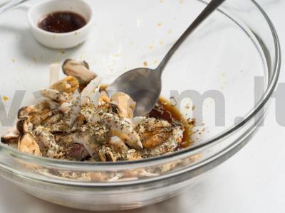 Jūros gėrybės su daržovėmis Žingsnis 1